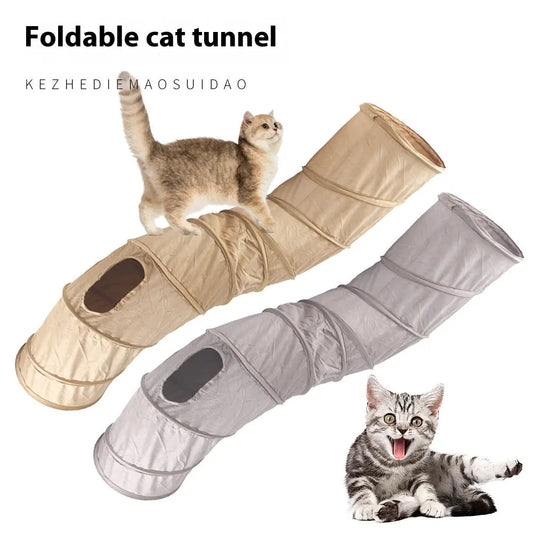 Cat Tunnel Pet Toy Cat S Tunnel Foldable Cat Tunnel Cat Drill Bucket Toy - YOUYA PET