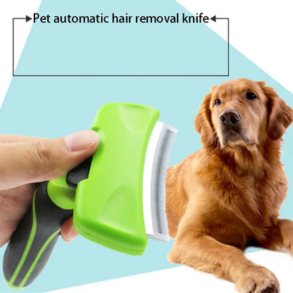 Combs Grooming-Brush Deshedding-Pet-Hair-Remover Edge-Trimming Dog-Cat-Rake Furmine - YOUYA PET