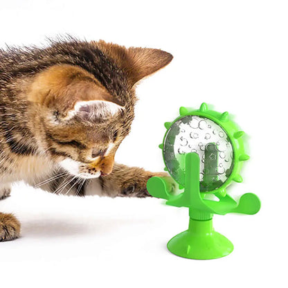 Pet Cat Toy Money-Making Wheel  Slow Food Leaking Device - YOUYA PET