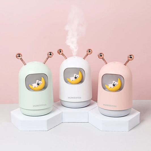 Cute Pet Humidifier Heavy Fog USB Mini Car Air Purifier Household Small Moisturizing Creative Humidifier - YOUYA PET