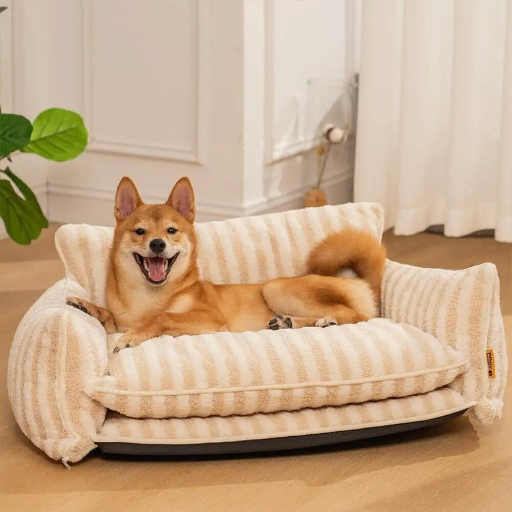 Winter Warm Deep Sleep Pet Sofa Kennel Removable And Washable - YOUYA PET