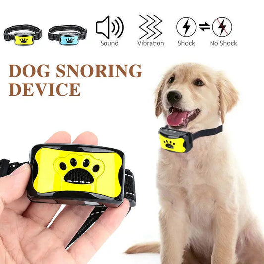 Dog Training Collar Waterproof Electric Pet Remote Control Rechargeable Dogs Trainer Bark Arrester With Shock Vibration Sound - YOUYA PET