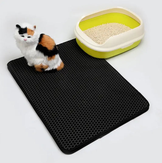 Pet Cat Litter Mat Pet Supplies EVA Double Cat Litter Mat - YOUYA PET