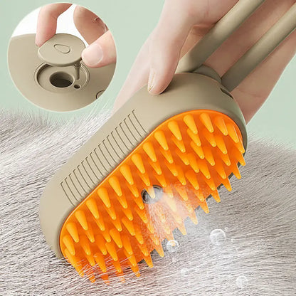 Steam Brush For Cat And Dog 3 In 1 Electric For Massage - YOUYA PET