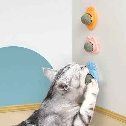 Mint Rotating Ball Happy Interactive Cat Toy - YOUYA PET