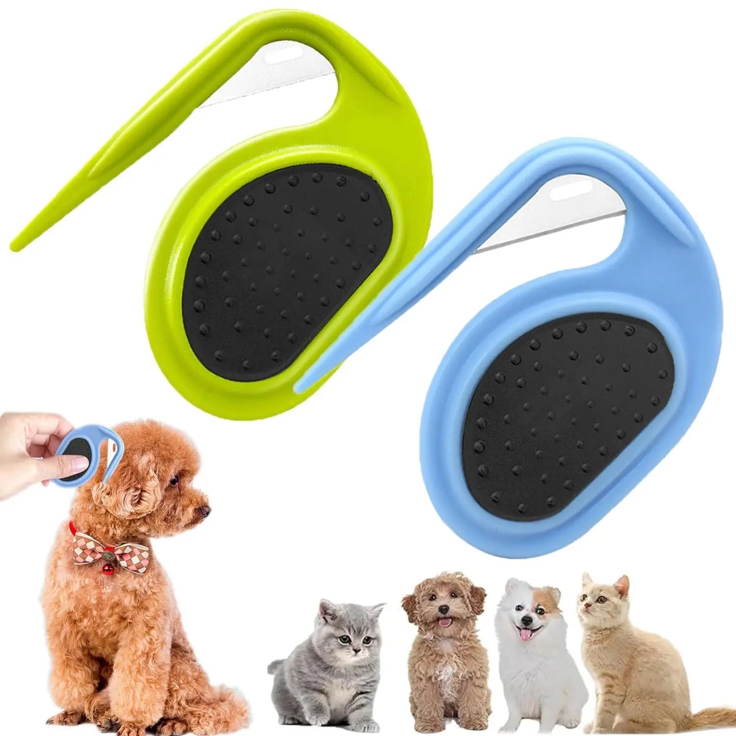 New Cat Dog Comb Pet Open Knot Comb Cat Puppy Hair Fur Shedding Grooming Trimmer Comb Blade Comb Cat Brush - YOUYA PET