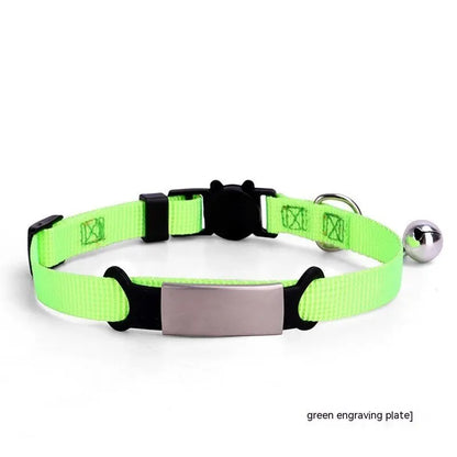 8 color Cat Collar With Detachable Buckle - YOUYA PET