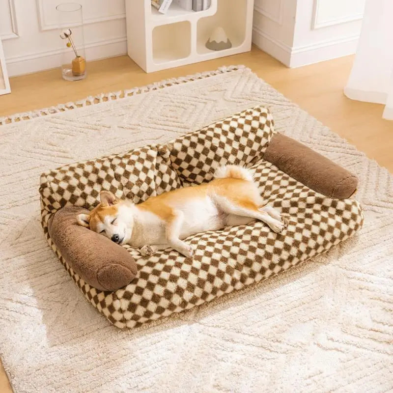 Kennel Warm Plush Pet All Removable And Washable Four Seasons Universal - YOUYA PET