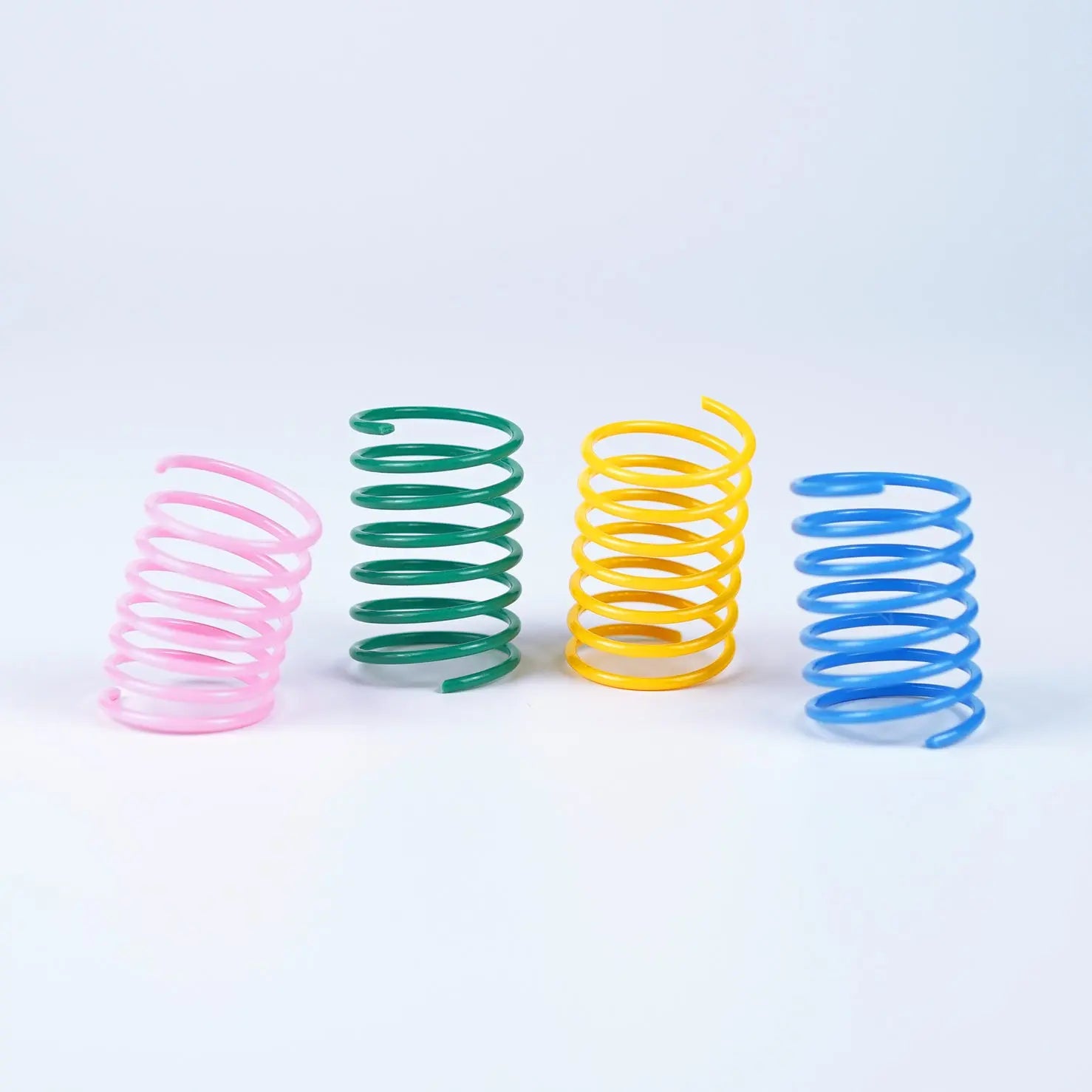 Colorful Plastic Spring Cat Toy - YOUYA PET