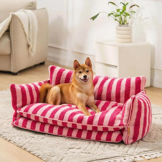 Winter Warm Deep Sleep Pet Sofa Kennel Removable And Washable - YOUYA PET