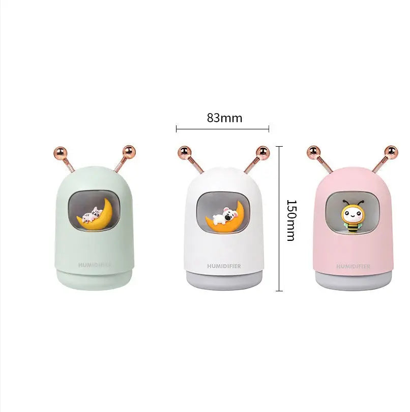 Cute Pet Humidifier Heavy Fog USB Mini Car Air Purifier Household Small Moisturizing Creative Humidifier - YOUYA PET