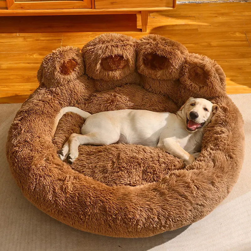 Kennel Warm Medium Large Dog Corgi Golden Retriever Bed Fleece-lined Sofa Mattress - YOUYA PET