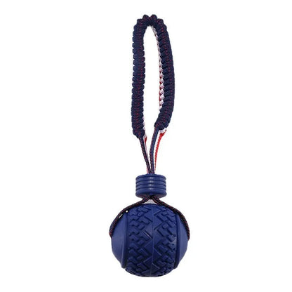 Interactive Dog Toy Ball Interactive Teether With Rope Dog Ball Pet Supplies Chewing Ball Training For Living Room Lake Beach Pets Products - YOUYA PET