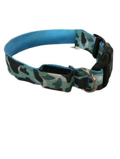 Camouflage pet supplies luminous dog collar - YOUYA PET